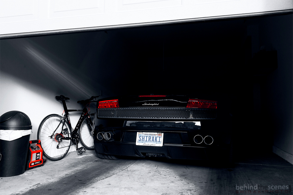 Blacked Out Lambo